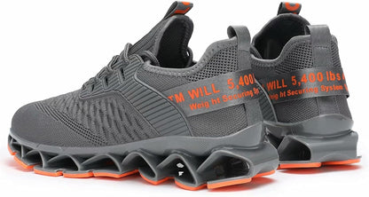 Men's Running Shoes Blade Tennis Walking Fashion Sneakers Breathable Non Slip Gym Sports Work Trainers