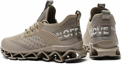 Men's Running Shoes Blade Tennis Walking Fashion Sneakers Breathable Non Slip Gym Sports Work Trainers