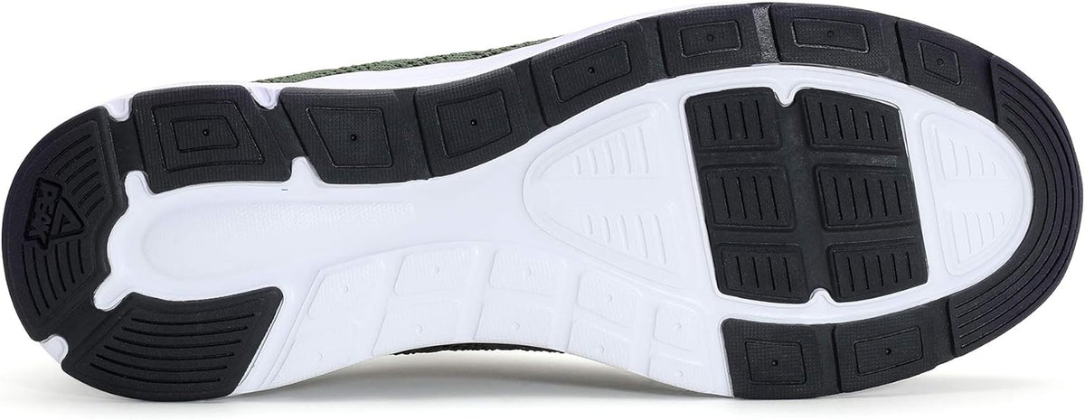 PEAK Mens Lightweight Walking Shoes Comfortable Slip On Sports Sneakers for Tennis, Gym, Running, Casual Workout