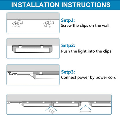 (12-Pack), 8FT LED Shop Light, Super Bright 110W Shop Lights, 19800LM 5000K 8 Foot Led Lights, LED Shop Lights Lighting