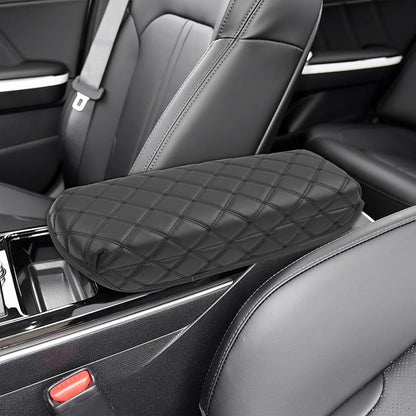 SXCY for 2025 Kia K5 Armrest Cover for Kia K5 2021-2025 Accessories 2021-2025 K5 Center Console Cover Pad 2024 2025 K5 Middle Console Cover Pad(Black Plaid Pattern)