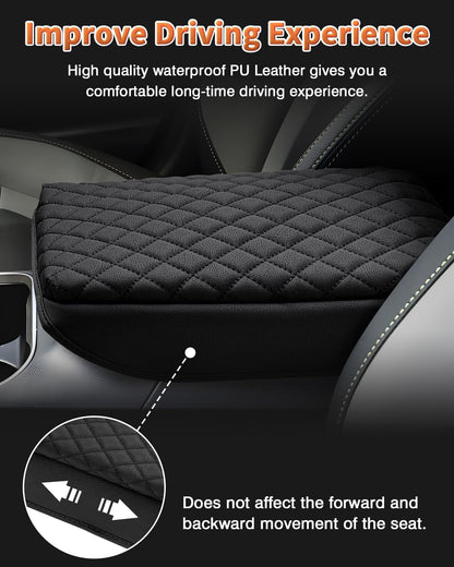 Shademax Center Console Cover for Subaru Outback 2020-2025 2026 Accessories Armrest Cover Cushion Pad for Subaru Outback Wilderness/Base/Premium/Onyx Edition/Limited/Touring Armrest Seat Box Protector