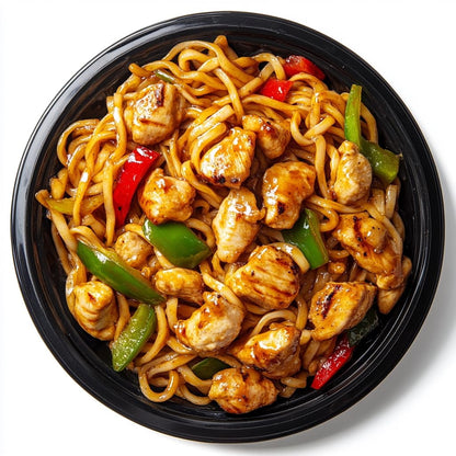 Grumpy Butcher East & West Meals Set – 6 Pack (10-15 oz each) – Beef Stew, Orange Chicken, Chicken Lo Mein – Restaurant-Quality Premade Meals Ready to Eat