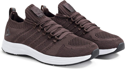 PEAK Mens Lightweight Walking Shoes Comfortable Slip On Sports Sneakers for Tennis, Gym, Running, Casual Workout