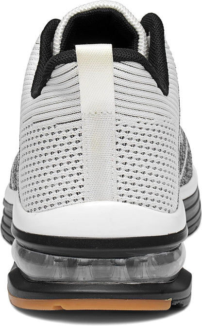 Mishansha Running Shoes for Men Sneakers Air Cushion Walking Shoes Comfortable Tennis Shoes Breathable Trail Running Shoes US Men 7.5-15