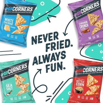 PopCorners Popped Corn Snacks, Sweet Chili, 1 Ounce (Pack of 20) (Packaging May Vary)