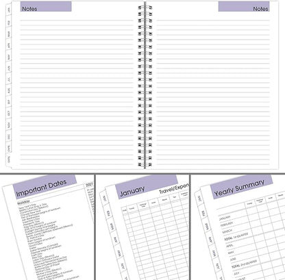 AT-A-GLANCE 2027 Refill for Executive Planner G54500, Weekly & Monthly, 7" x 8.75", DayMinder (G5455027)