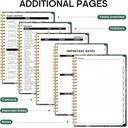 Planner 2026-2027, Monthly & Weekly Jul 2026-Jun 2027 Planner Calendar