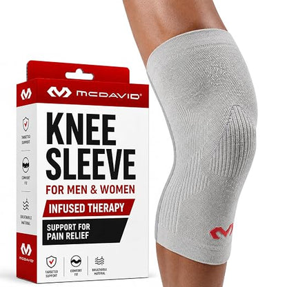 McDavid Infused Therapy Rayon Knit Knee Sleeve With Stays XL