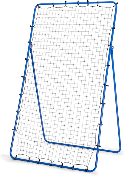 The Original Fully Adjustable 7x4 Feet Volleyball Rebounder Net from Anything Sports - Practice Sets, Spikes and Digs at Any Angle from Home- 12 Month No Questions Asked Warranty