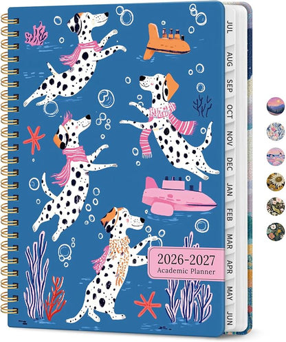 Planner 2026-2027, Monthly & Weekly Jul 2026-Jun 2027 Planner Calendar