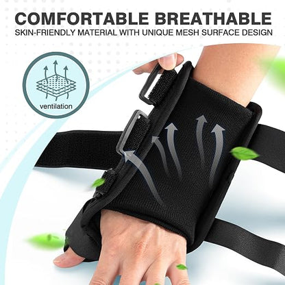Wrist Brace & Thumb Spica Splint, for De Quervain's Tenosynovitis, Tendonitis, Carpal Tunnel & Arthritis Wrist Support Thumb Splint (Right Hand - Small)
