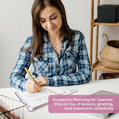 Academic Planner 2026-2027, Jul 2026-Jun 2027 Monthly & Weekly Planner
