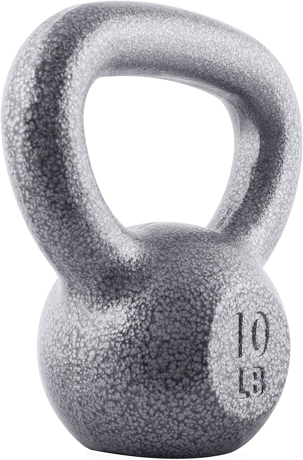WF Athletic Supply Hammerstone Painted Cast Iron Kettlebells, Home & Gym Equipment, Great for Strength Training, Full Body Workout & Crossfit Training, Color & Size Options Available in 10-80 Pounds