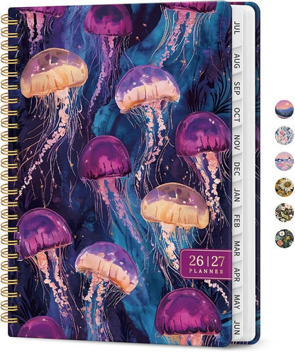 Planner 2026-2027, Monthly & Weekly Jul 2026-Jun 2027 Planner Calendar