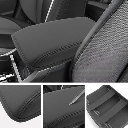 SXCY for 2022-2025 Subaru WRX Armrest Cover [Add Pad] 2024 2025 WRX Center Console Cover for 2024 2025 Subaru WRX Console Cover 2024 2025 WRX Accessories [6-Speed Manual Gearbox Only]