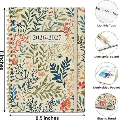 ZOTIA Planner 2026-2027 Weekly & Monthly Calendar Planner Jul 2026-Jun 2027