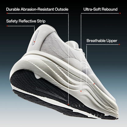 Men’s PG7 Running Shoes Cushioning Comfortable Breathable Athletic Workout Gym Cross Trainer Sports Sneakers