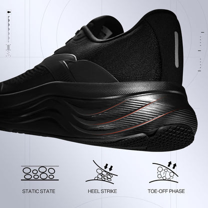 Men’s PG7 Running Shoes Cushioning Comfortable Breathable Athletic Workout Gym Cross Trainer Sports Sneakers