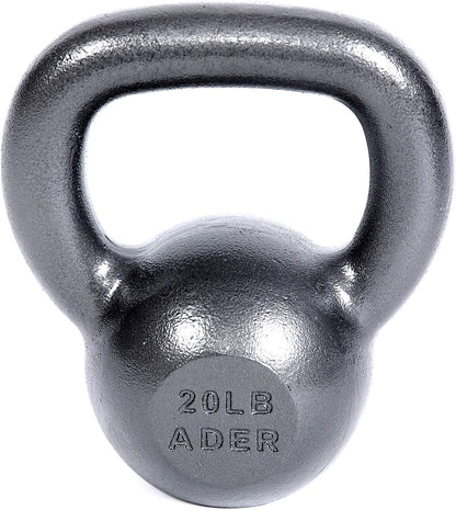 Ader Premier Kettlebell Weights Set- (10, 15, 20 Lb) w/DVD