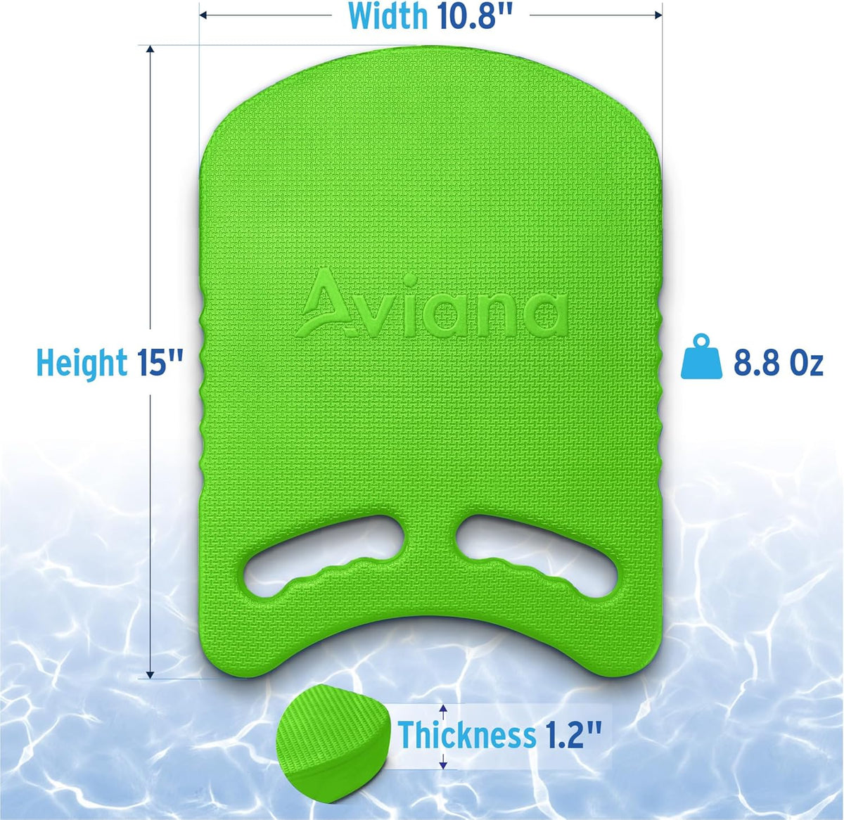 Junior Kickboard Buoy for Youth Children & Toddlers Swimming Aid & Exercise Training Board for Kids to Learn to Swim with Kick Boards in Pool BPA Free