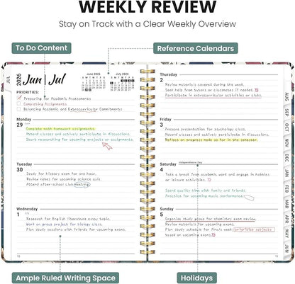 ZOTIA Planner 2026-2027 Weekly & Monthly Calendar Planner Jul 2026-Jun 2027
