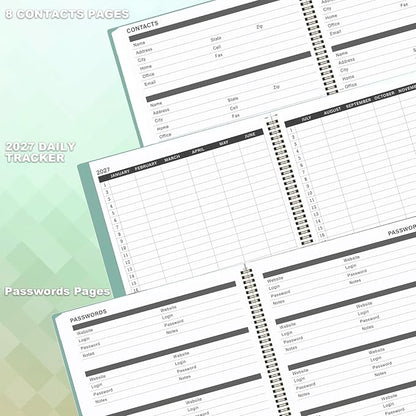2027 Monthly Planner, Jan 2027 - Dec 2027 Planner