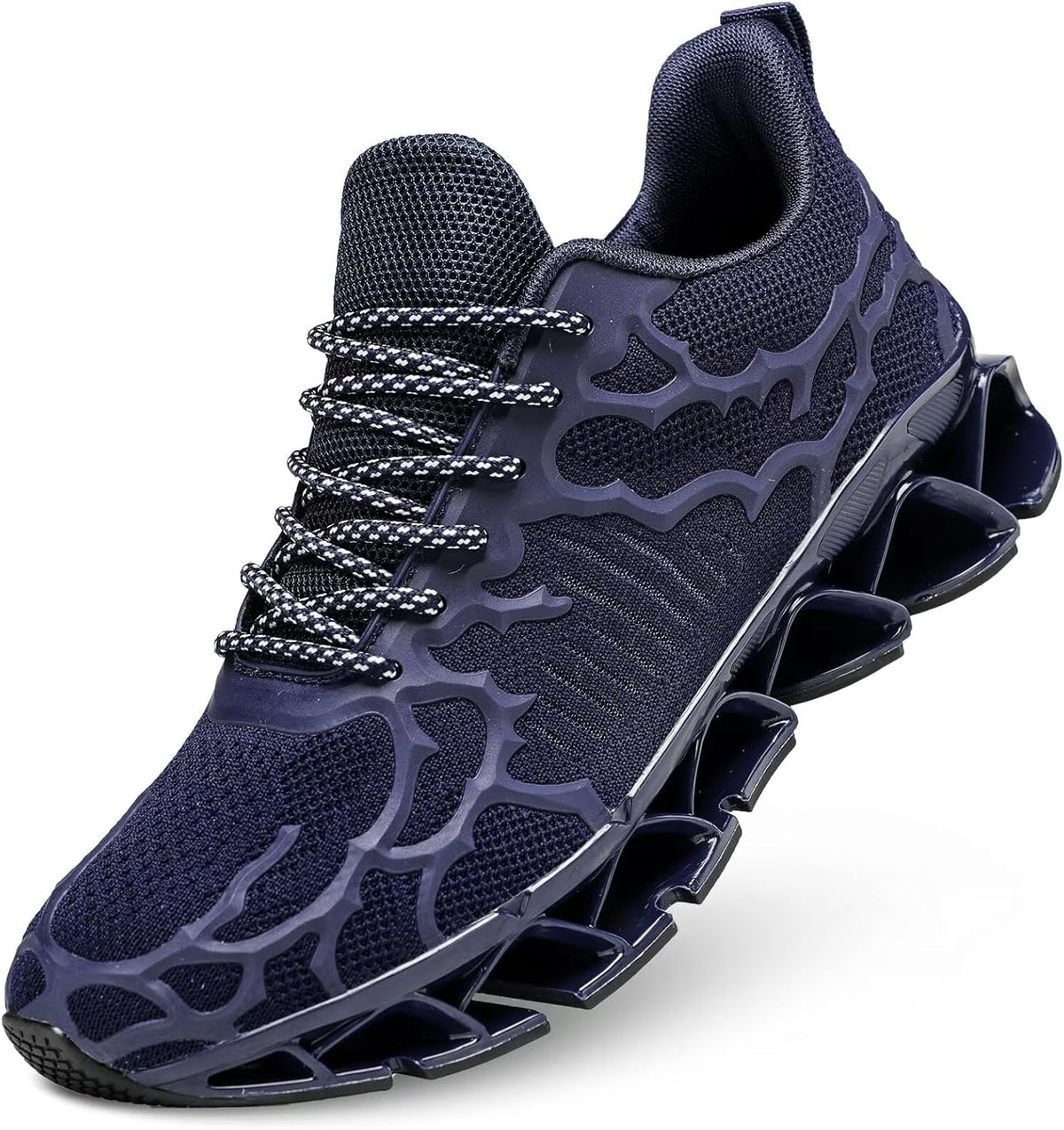 Vooncosir Men's Fashion Sneakers Breathable Mesh Running Shoes Blade Non Slip Soft Sole Casual Athletic Walking Shoes