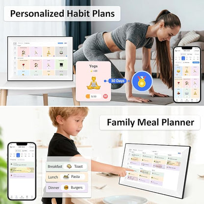 10.1" Smart Digital Calendar Family Planner with Rewards