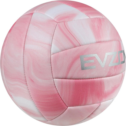 EVZOM Super Soft Volleyball Beach Volleyball Official Size 5 for Outdoor/Indoor/Pool/Gym/Training Premium Volleyballs Equipment Durability Stability Sports Ball