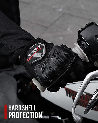 BORLENI Motorcycle Riding Gloves Touch Screen Full Finger Glove Motocross Road Racing Bike Outdoor Sports for Women Men