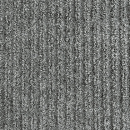 iCustomRug Spartan Weather Warrior Duty Indoor/Outdoor Utility Ribbed in 3ft,4ft,6ft Widths 70 Custom Sizes with Natural Non-Slip Rubber Backing 4'X82' in Grey
