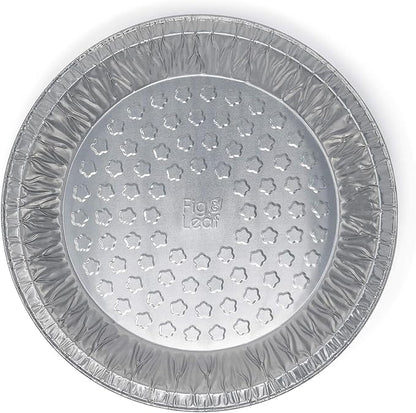 Fig & Leaf (360 Pack) Premium 9-Inch Pie Pans l Disposable Aluminum Foil l Heavy-Duty l Tin Plates for Tart Quiche Pies